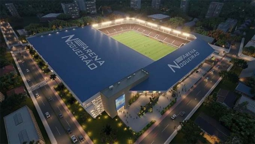 Imagem 1 - Após críticas e pressão por uma reforma imediata do Nogueirão, interditado em 2024, a Prefeitura de Mossoró avançou com um modelo de Parceria Público-Privada (PPP) para construção de uma nova arena. A proposta, já homologada, prevê um estádio moderno com mais de 15 mil lugares, além de um centro administrativo, com investimento de R$ 215 milhões sem custos para o município. Imagem 1 - Após críticas e pressão por uma reforma imediata do Nogueirão, interditado em 2024, a Prefeitura de Mossoró avançou com um modelo de Parceria Público-Privada (PPP) para construção de uma nova arena. A proposta, já homologada, prevê um estádio moderno com mais de 15 mil lugares, além de um centro administrativo, com investimento de R$ 215 milhões sem custos para o município.