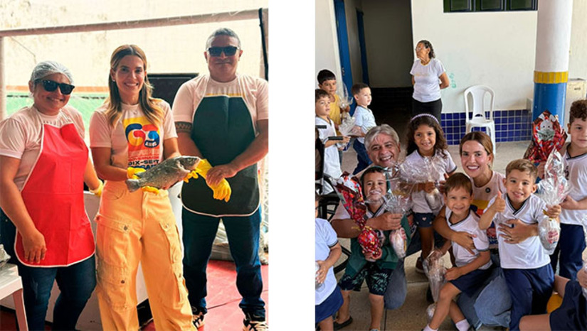 Imagem 1 - O prefeito Artur Vale destacou a importância da programação para celebrar a história da cidade e fortalecer o compromisso com o futuro. “Preparamos uma programação intensa, iniciada ainda em março, para que a população pudesse participar desse momento especial. Celebrar os 63 anos de Governador Dix-Sept Rosado é valorizar nossa história e reafirmar o compromisso de continuar trabalhando pelo desenvolvimento e pela melhoria da qualidade de vida da nossa população”, afirmou. Imagem 1 - O prefeito Artur Vale destacou a importância da programação para celebrar a história da cidade e fortalecer o compromisso com o futuro. “Preparamos uma programação intensa, iniciada ainda em março, para que a população pudesse participar desse momento especial. Celebrar os 63 anos de Governador Dix-Sept Rosado é valorizar nossa história e reafirmar o compromisso de continuar trabalhando pelo desenvolvimento e pela melhoria da qualidade de vida da nossa população”, afirmou.