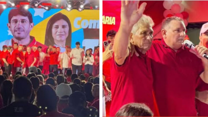   Em Itaú, José Roberto Pezão, tendo como candidata vice-prefeita Rosa Basílio, ambos do União Brasil, enfrenta Fabrício Régis, que tem como candidato a vice o vereador Branco Basílio, ambos do PT. Régis chega com apoio do prefeito cassado André Junior e José Roberto Pezão começa campanha com apoio do prefeito de Mossoró, Allyson Bezerra, pré-candidato a governador, e do irmão Raimundo Pezão, prefeito de Umarizal.