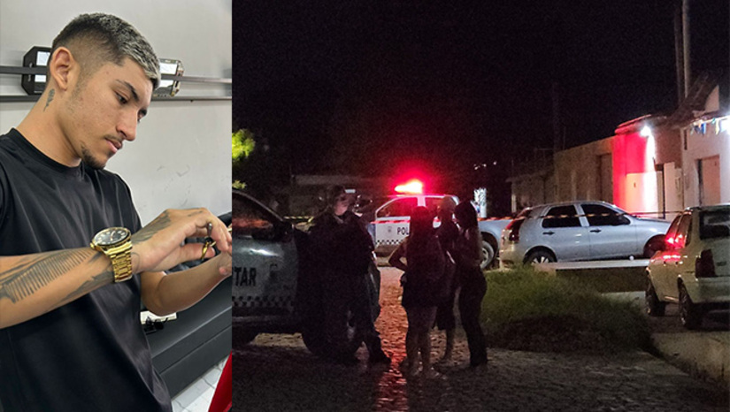 Imagem 1 -  Maicon da Silva Oliveira, de 20 anos, natural de Martins, estava conversando com amigos na esquina da Avenida Presidente Costa e Silva com a Rua Francisco Tilon de Negreiros, quando começou o ataque. Ele correu por cerca de cem metros, foi alcançado pelos atiradores e morto. O caso deve ser investigado pela Divisão de Homicídios e Proteção da Pessoa, de Mossoró. Para que os casos de homicídio sejam esclarecidos é imprescindível a colaboração da população através do número 181.