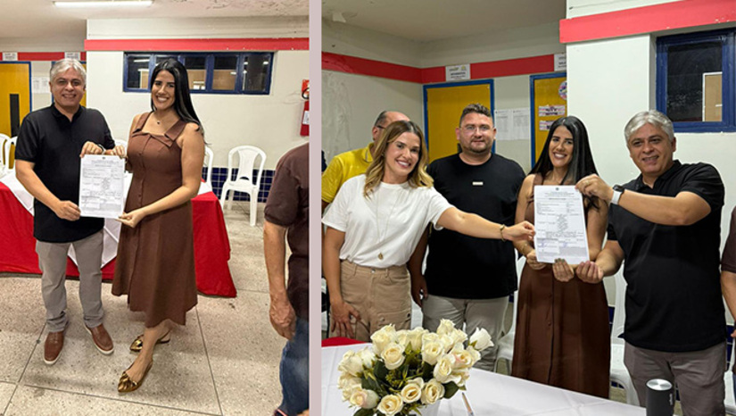 Imagem 1 -  O prefeito Artur Vale assinou a ordem de serviço nesta segunda-feira, dia 27. O Centro Municipal de Educação Infantil Professora Raimunda Soares de Freitas (Proinfância), vai receber investimento de R$ 510 mil, do FNDE. A escola vai ganhar quatro novas salas, laboratório e revestimentos em outros setores da unidade de educação infantil.