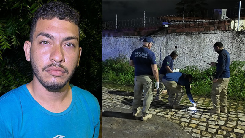 Imagem 1 -  Marcos Yuri Aquino, de 25 anos, foi morto com mais de dez tiros quando trafegava numa motocicleta pelo bairro Planalto 13 de Maio na tarde desta quarta-feira (27). Testemunhas contaram a policia que os suspeitos do crime fugiram num carro branco, possivelmente um HB 20, após efetuarem mais de 10 disparos na vítima.