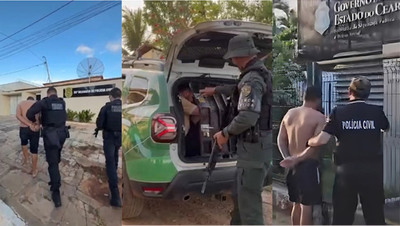   Na mesma ocasião do assassinato do empresário Isomar Cesário, em São Miguel, também foi morto o jovem Miqueias Oliveira, de 19 anos, com uma “bala perdida”. Um PM que estava à paisana na loja de carros de Isomar, matou um dos dois pistoleiros. Nesta terça-feira, 2, a polícia Civil do RN anunciou a prisão de três suspeitos, sendo o segundo pistoleiro, o que planejou e o que ajudou, num trabalho em parceria com a polícia cearense. Os policiais são impedidos pela Lei Nº 13.869/2019, de informar os nomes dos investigados. Qualquer informação sobre este caso ou qualquer outro que possa ajudar a polícia, informar no 181. 