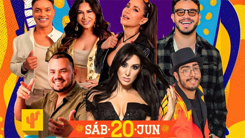 Imagem 1 - A Estação das Artes Poeta Elizeu Ventania receberá atrações como Matheus Fernandes, Marina Elali, Michele Andrade e Lagosta Bronzeada. A programação do maior São João do Rio Grande do Norte segue pelos polos Cidadela, Poeta Antônio Francisco, Chuva de Bala no País de Mossoró. Ainda não opções no Polo Igreja São João e Brinquedos e Brincadeiras. Imagem 1 - A Estação das Artes Poeta Elizeu Ventania receberá atrações como Matheus Fernandes, Marina Elali, Michele Andrade e Lagosta Bronzeada. A programação do maior São João do Rio Grande do Norte segue pelos polos Cidadela, Poeta Antônio Francisco, Chuva de Bala no País de Mossoró. Ainda não opções no Polo Igreja São João e Brinquedos e Brincadeiras.