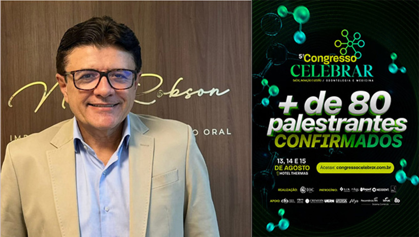   O evento promoverá três dias intensos de imersão, aprendizado prático e ampliação de networking, conectando desde acadêmicos que buscam expandir sua formação até profissionais experientes interessados nas principais tendências de mercado. O evento tem no comando o odontólogo Ney Robson, do Instituto Oral Clinica. Para este ano de 2026, já estão confirmados mais de 80 palestrantes no período de 13 a 15 de agosto no Hotel Thermas, em Mossoró-RN