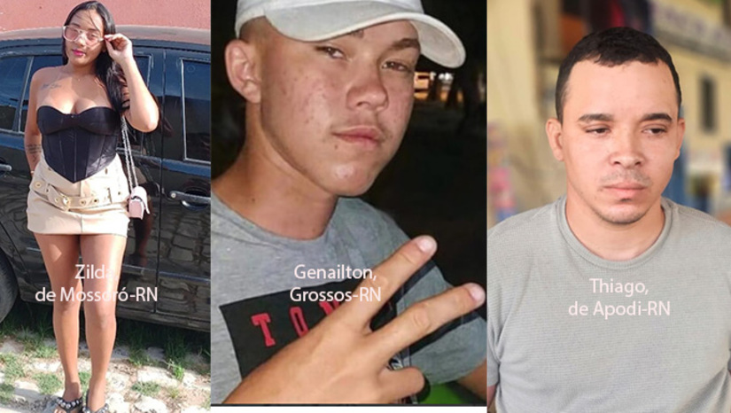   A polícia registrou dois homicídios na noite deste sábado, 12, na região de Mossoró-RN. O primeiro foi registrado em Grossos-RN e teve como vítima Francisco Ginailton dos Santos Lima, de 23 anos. O segundo aconteceu em Apodi-RN e teve como vítima Thiago Thayrone Costa Justino, de 28 anos. Em Mossoró, na noite de sexta-feira, dia 11, Zilda Lourenço Correia Neta, de 20 anos, foi morta com cerca de 20 tiros, no bairro Aeroporto II.