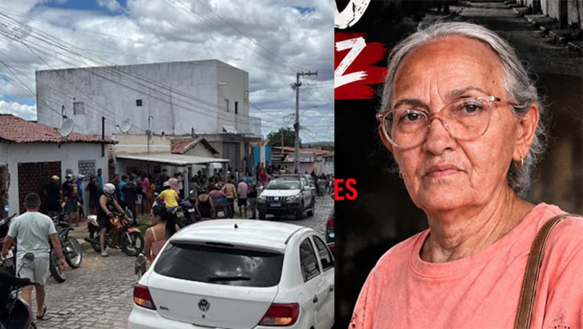   A vítima Maria de Fátima Oliveira da Silva, de 66 anos, estava em casa quando, por volta das 10h30 desta sexta-feira (18), André Maico Felipe de Medeiros, o "Del", de 20 anos, chegou rapidamente ao local fugindo de dois atiradores. Maria de Fátima sofreu um tiro na cabeça e morreu neste sábado (19), em Mossoró. Já André conseguiu escapar dos atiradores baleado na perna. O caso será investigado pela Polícia Civil.