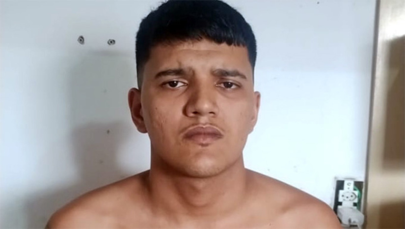   Os policiais relataram que foram acionados para uma denúncia sobre a presença de criminosos no bairro Belo Horizonte e, ao chegarem ao local, foram recebidos a tiros. No revide, Kauã Kermanne Oliveira Andrade, de 22 anos, foi baleado, socorrido e morreu no HRTM. Os agentes informaram ainda que Kauã era conhecido como "Metralha" e tido como temido no bairro.
