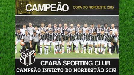   Ceará é campeão invicto da Copa do Nordeste