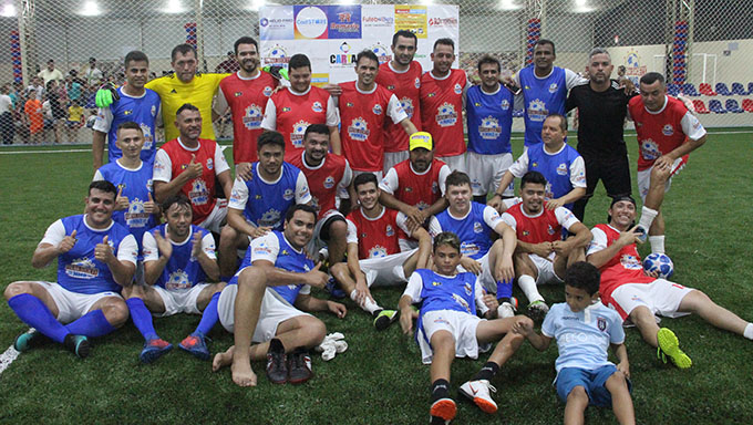 Imagem 1 -  Márcio Mossoró inaugura nova quadra na Arena MM8 com jogo festa