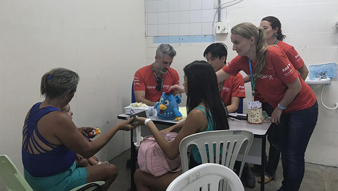 Imagem 1 -  Operação Sorriso mobiliza mais de 200 voluntários em Mossoró