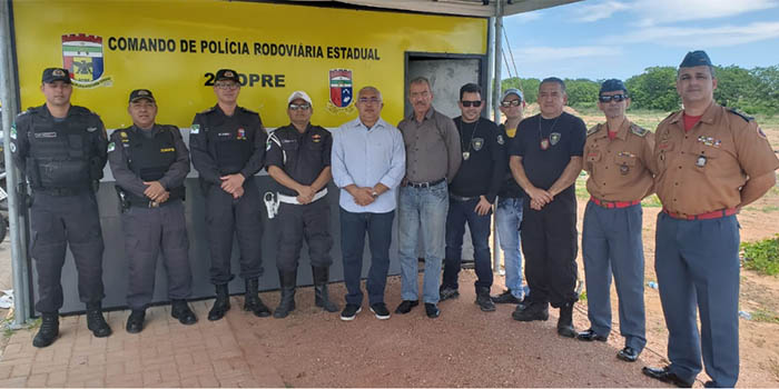Imagem 1 -  Araújo e Alarico dizem que trabalho do II DPRE é exemplo a ser seguido no RN