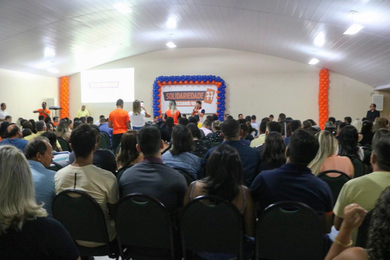 Imagem 1 -  Posse de Allyson na presidência do Solidariedade Mossoró reúne oposição