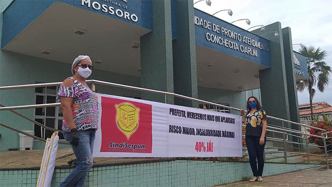 Imagem 1 -  Pressionada por Marleide, Rosalba vai pagar os 40% aos servidores da saúde