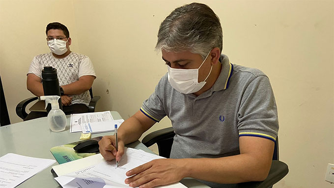 Imagem 1 -  Para facilitar serviços, Governador Dix-Sept Rosado adere ao INSS Digital