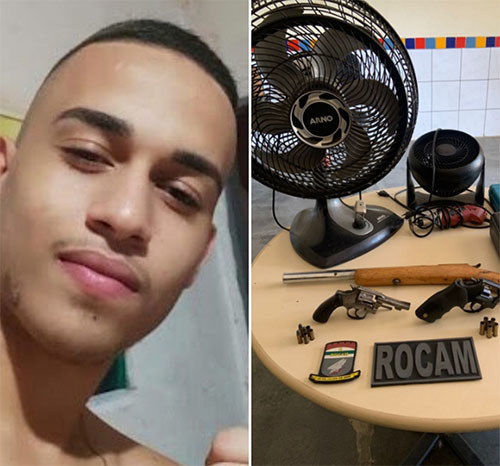 Imagem 1 - Dois morrem após arrastão em casa de PM na Alameda dos Cajueiros Imagem 1 - Dois morrem após arrastão em casa de PM na Alameda dos Cajueiros
